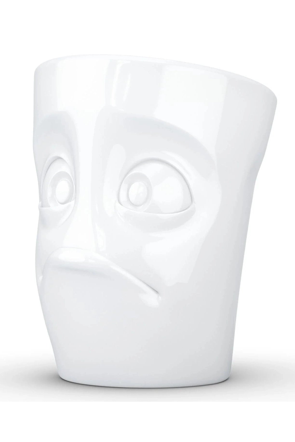 Baffled Face Mug with Handle | 11 oz