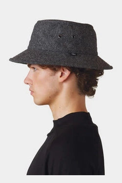 Warmth Hat- Grey Herringbone