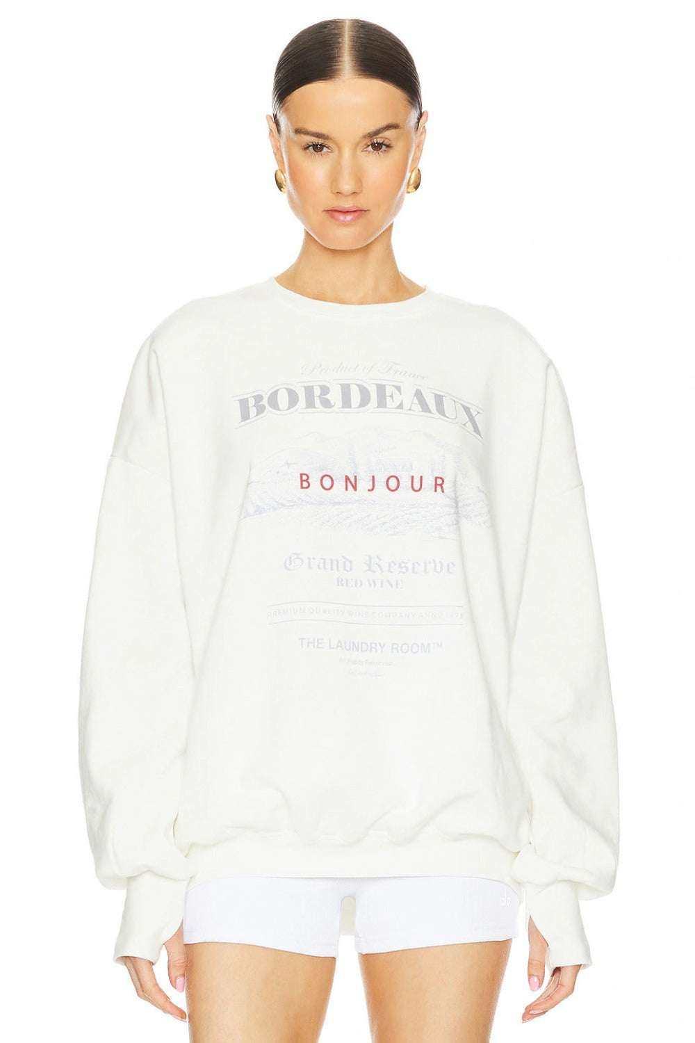 Bordeaux Grand Reserve Oversized Jumper