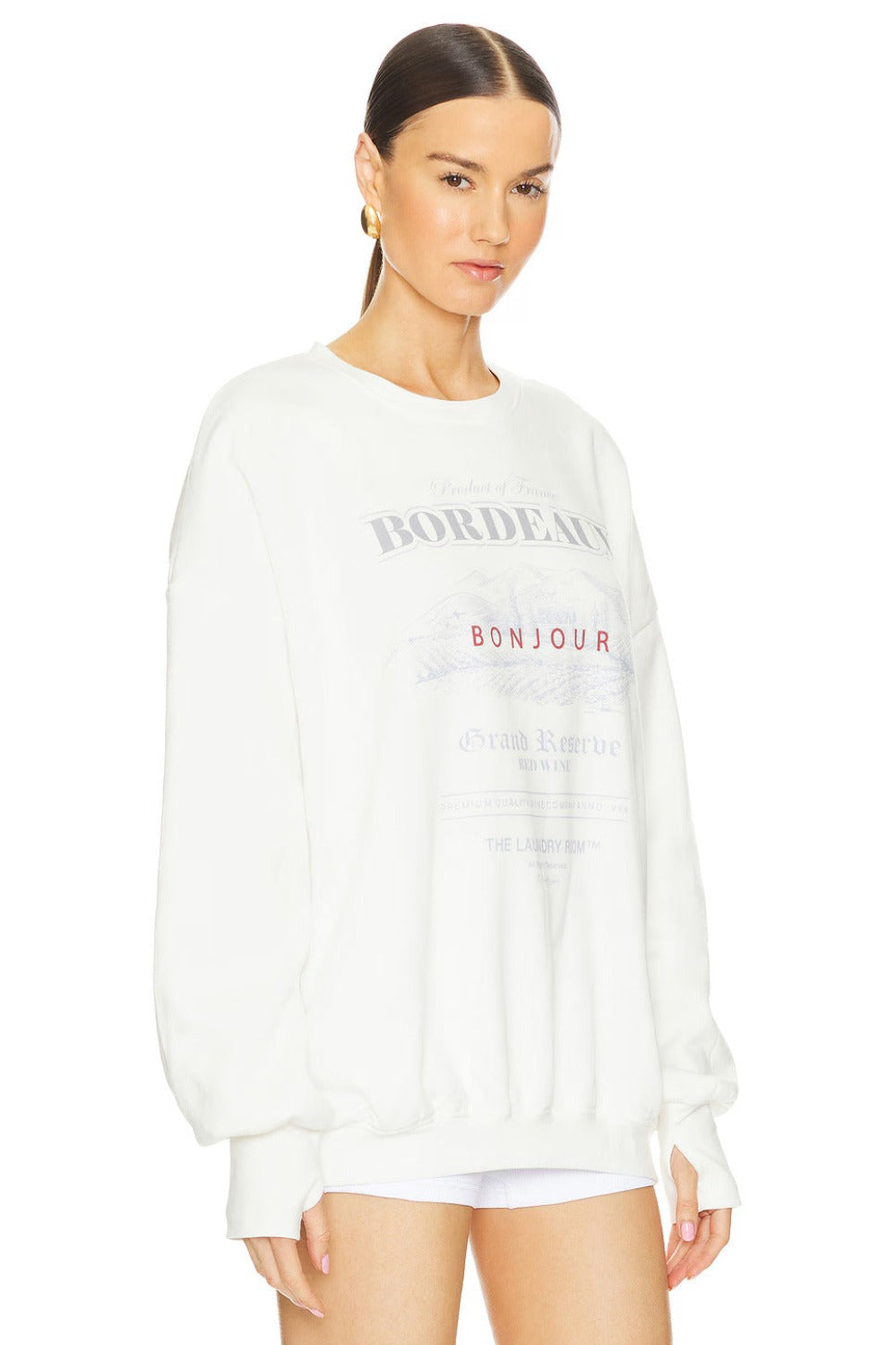 Bordeaux Grand Reserve Oversized Jumper