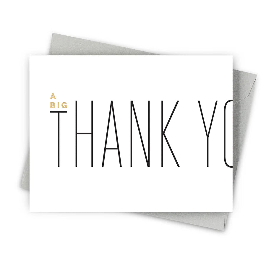 A Big Thank You Card