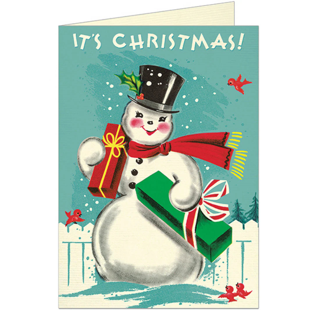 Snowman Christmas Card