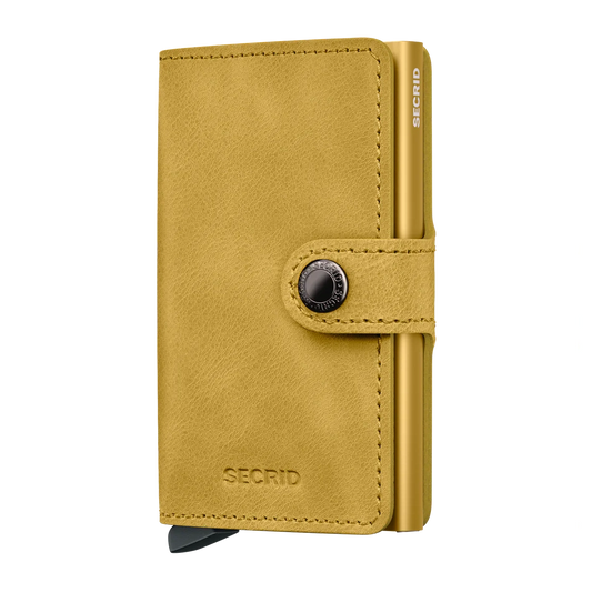 Miniwallet Vintage Yellow