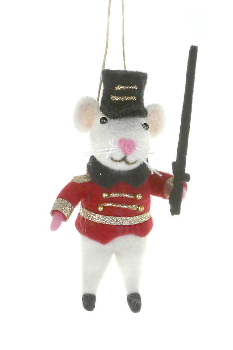 Nutcracker Mouse Ornament