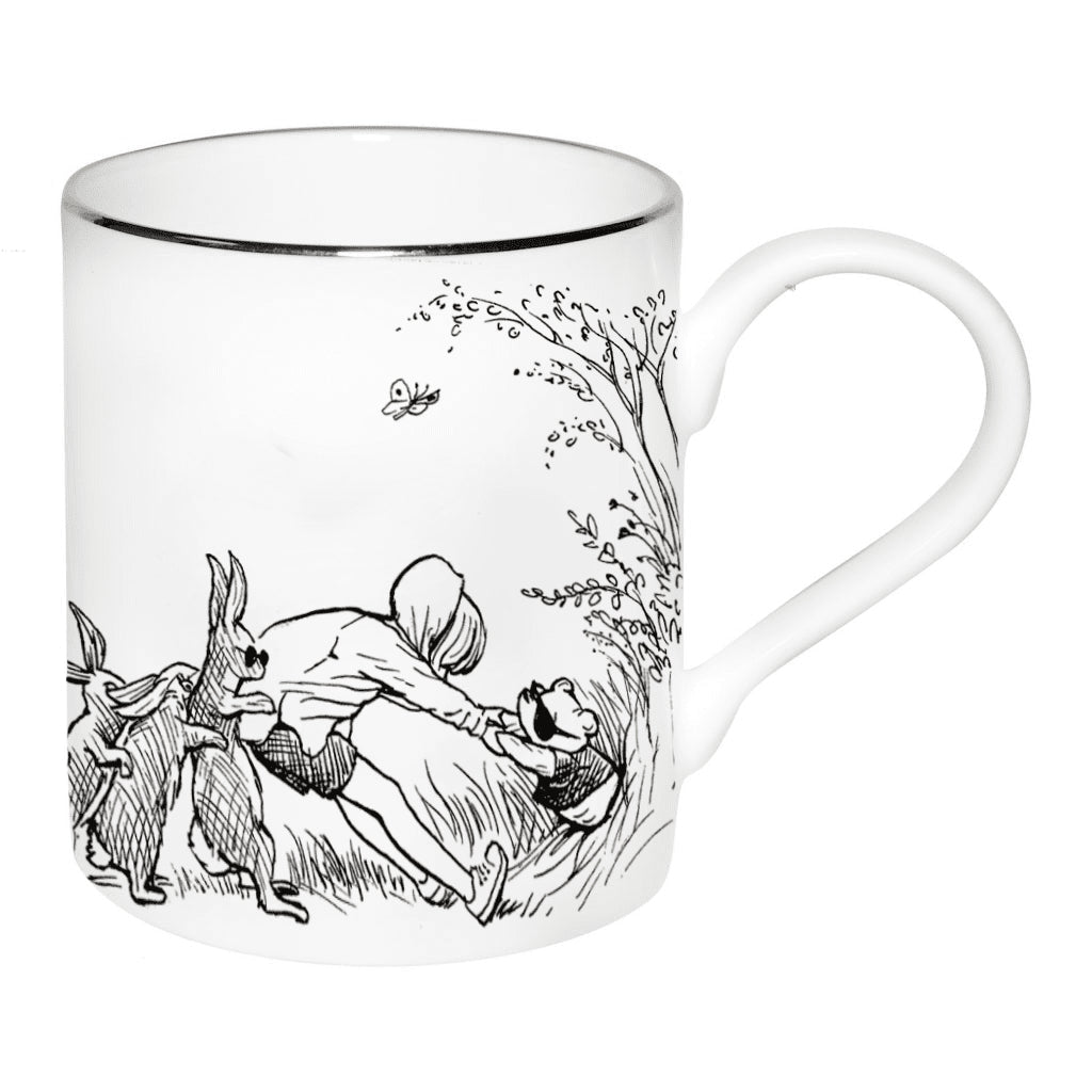 Winnie The Pooh Stuck In The Hole Majestic Mug
