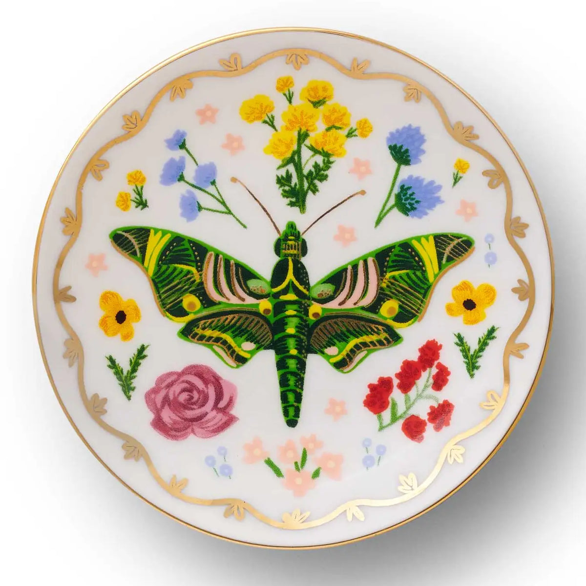 Curio Porcelain Ring Dish