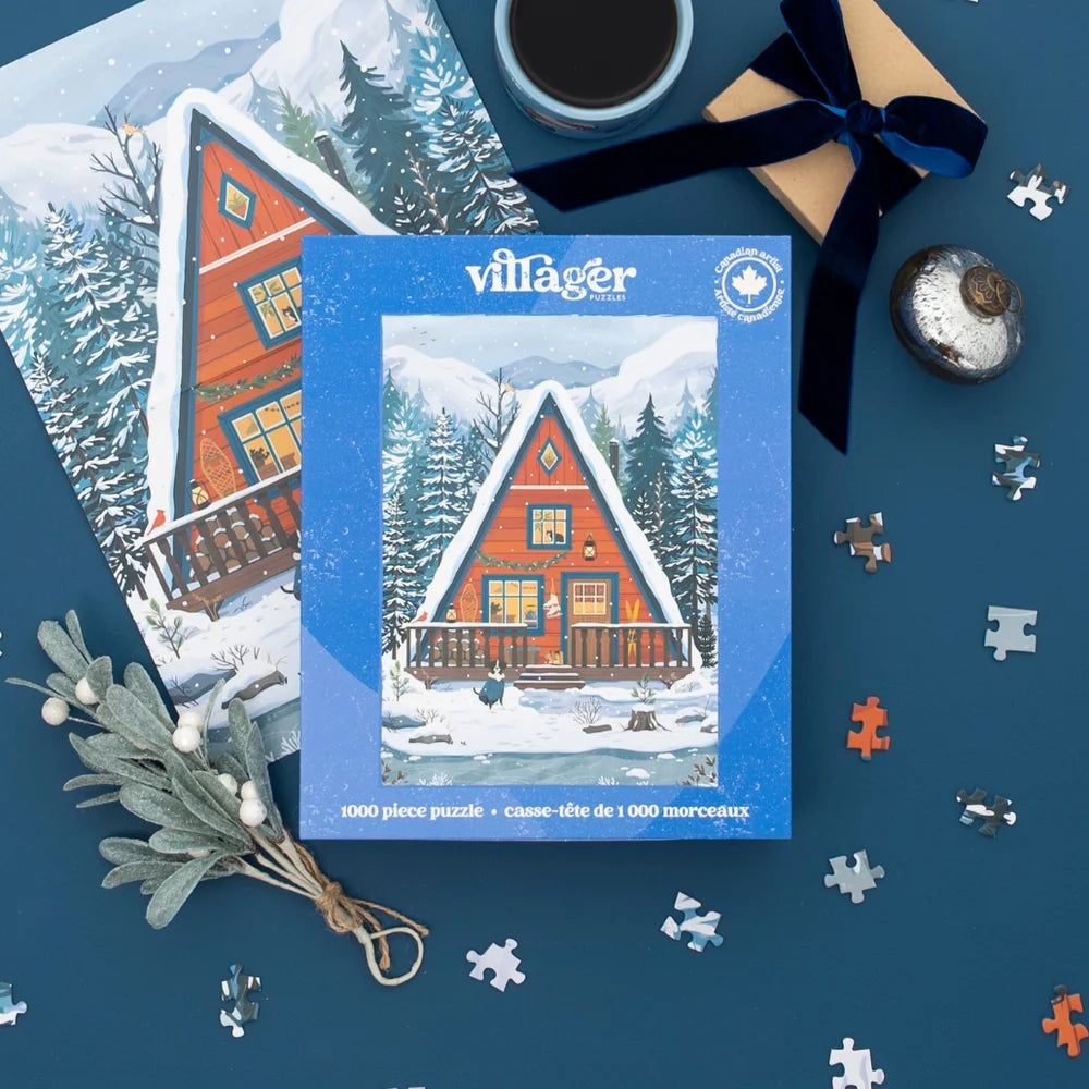Midwinter Retreat | 1000-Piece Puzzle | Designed in Canada