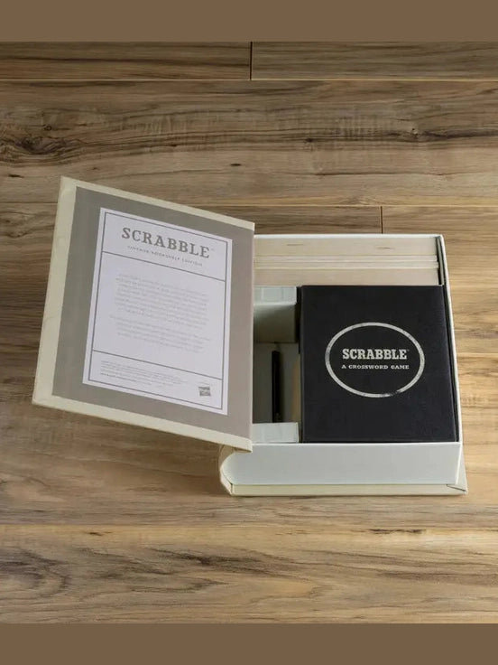 WS Game Company Scrabble Vintage Bookshelf Edition
