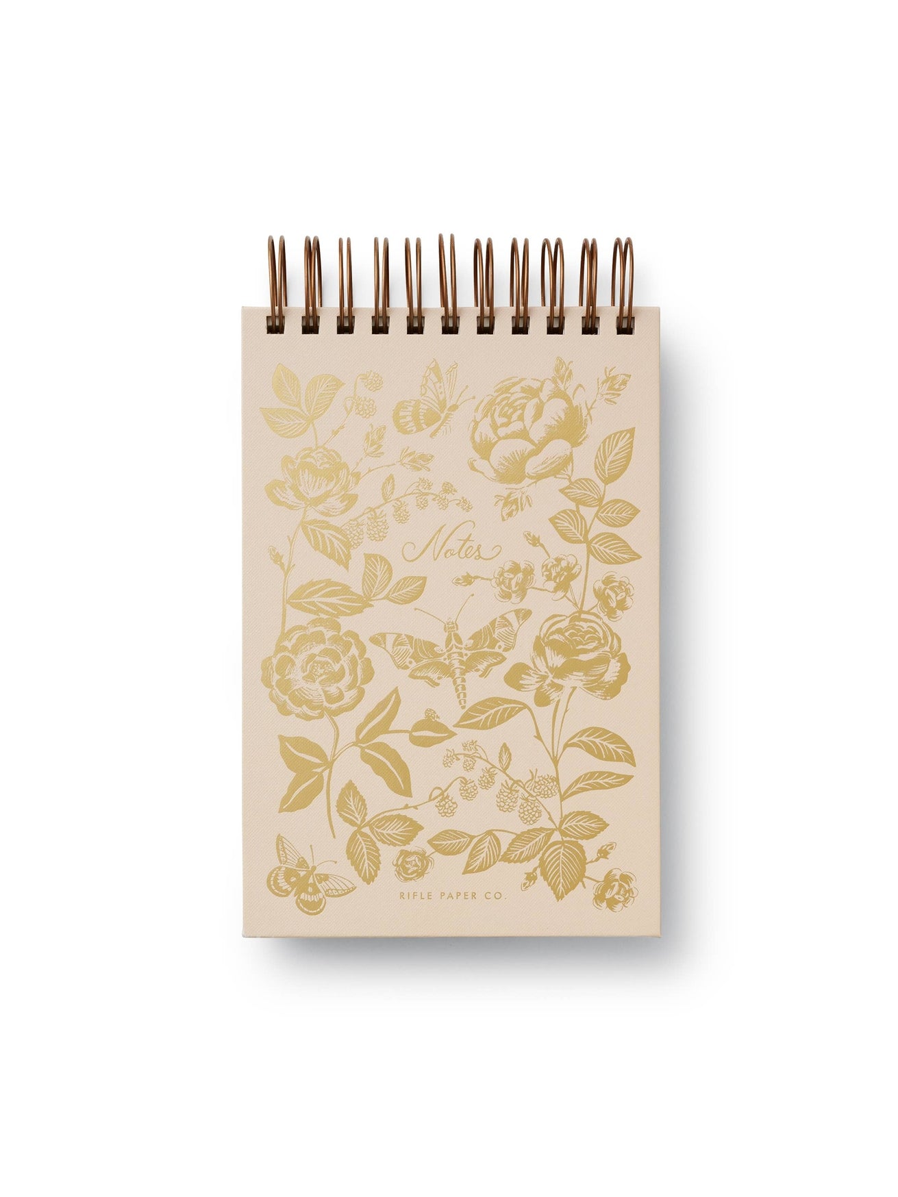English Rose Desktop Spiral Notepad