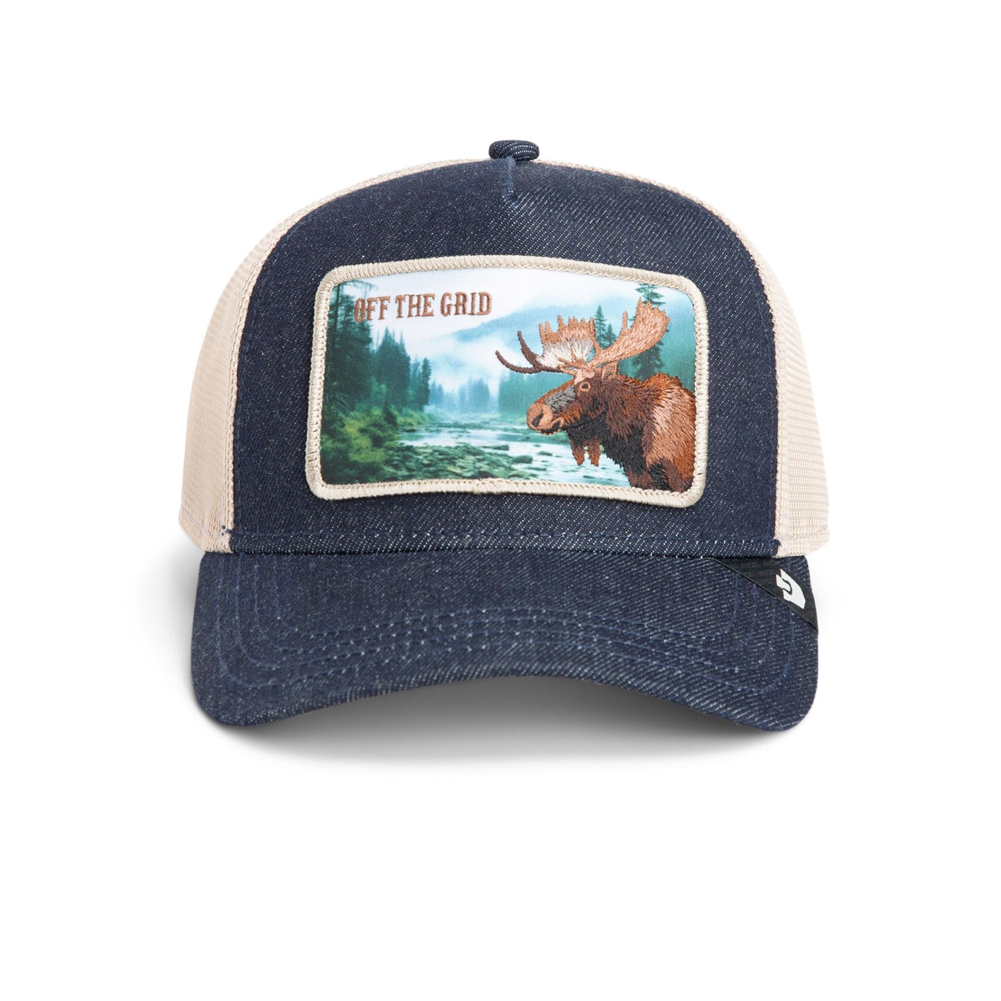 Goorin Bros. Staycation Moose Trucker Hat | Denim