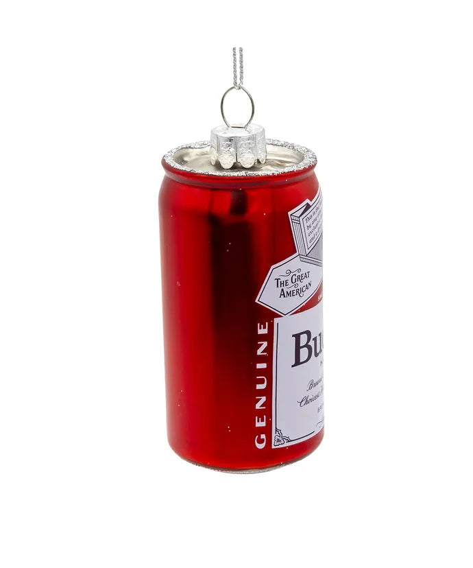 Budweiser® Glass Budweiser Can Ornament