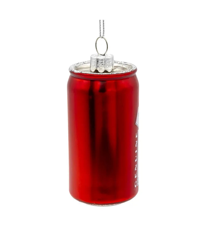 Budweiser® Glass Budweiser Can Ornament