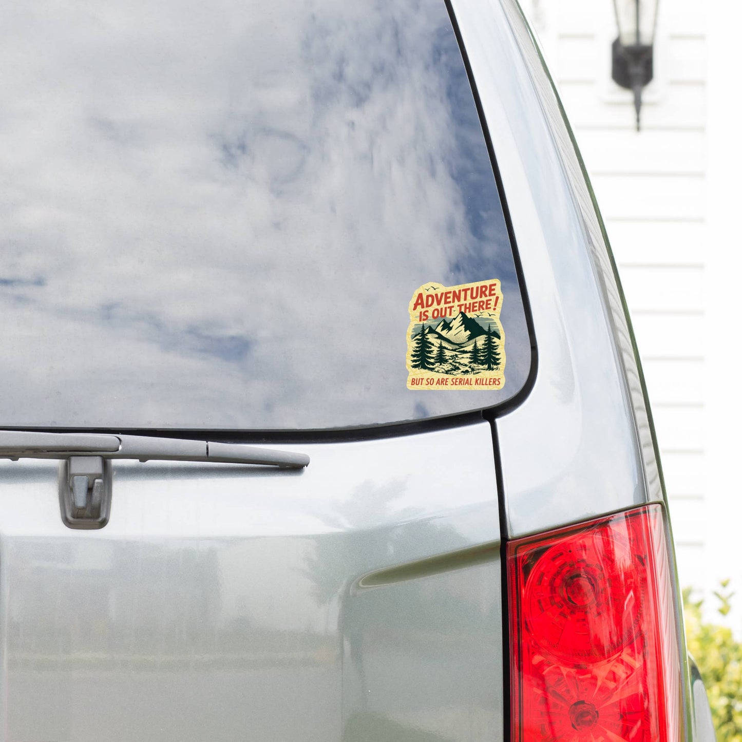 Funny Outdoors Hiking Nature High Quality Vinyl Sticker