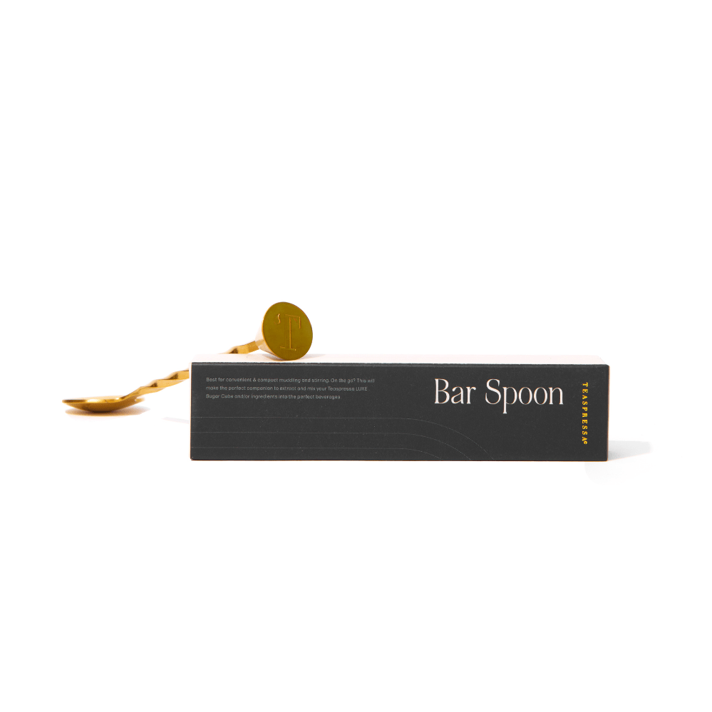 BAR SPOON + MUDDLER | Shiny Gold