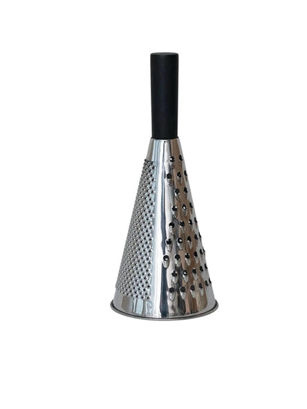 Stainless Steel Cone Shaped Grater w/ Mango Wood Handle
