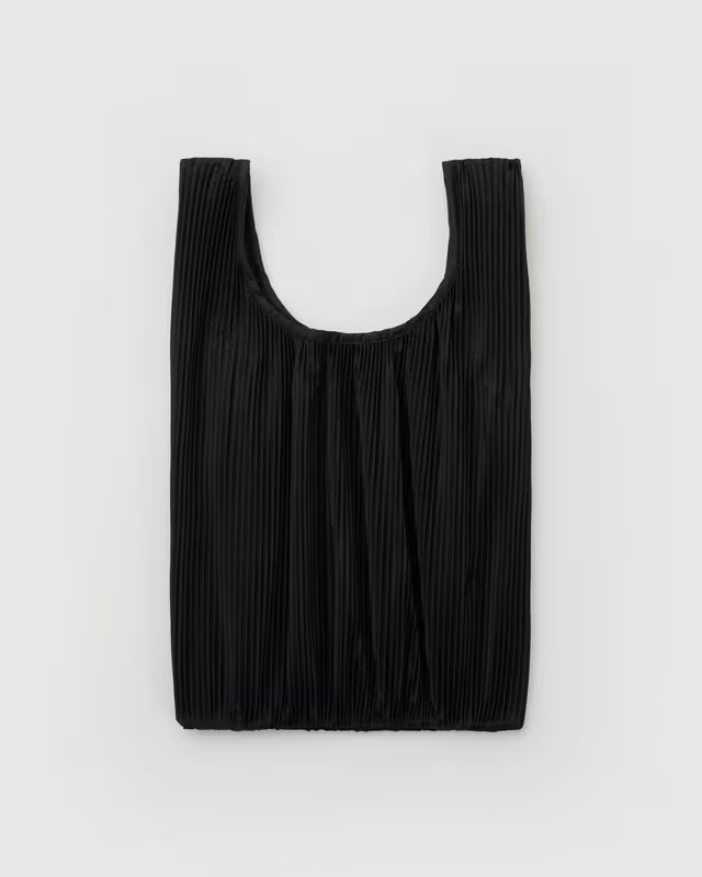 Pleated Baggu - Black
