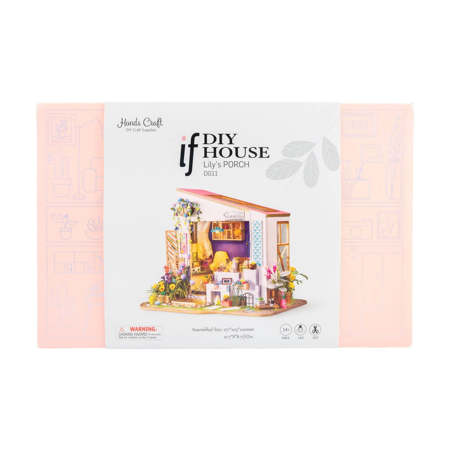 DIY Miniature Model Kit: Lily's Porch