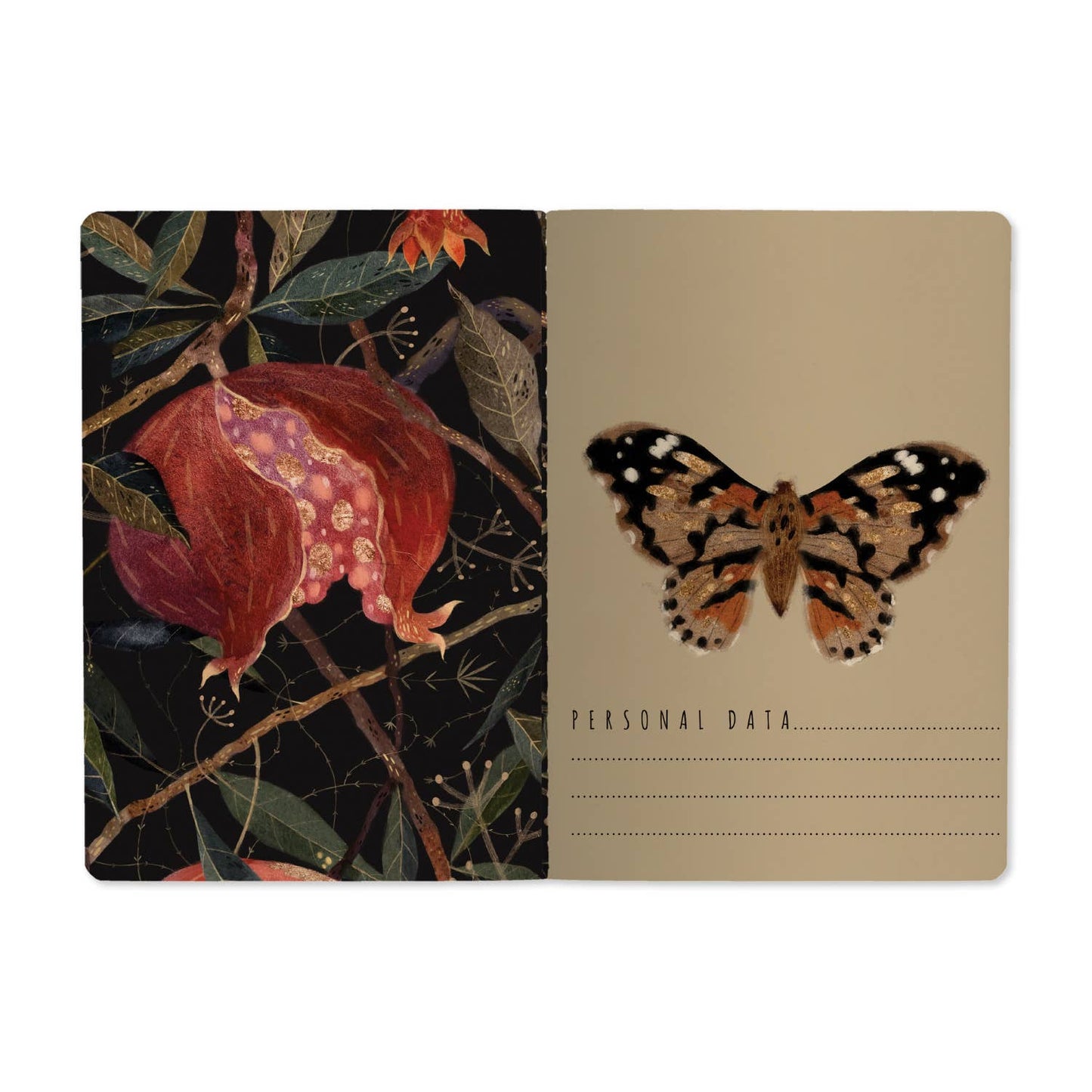 Softcover Notebook | Pom on the Vine