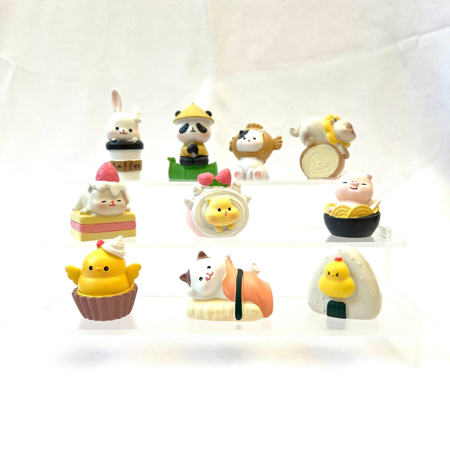 Japanese Restaurant Animals Figurine Blind Box