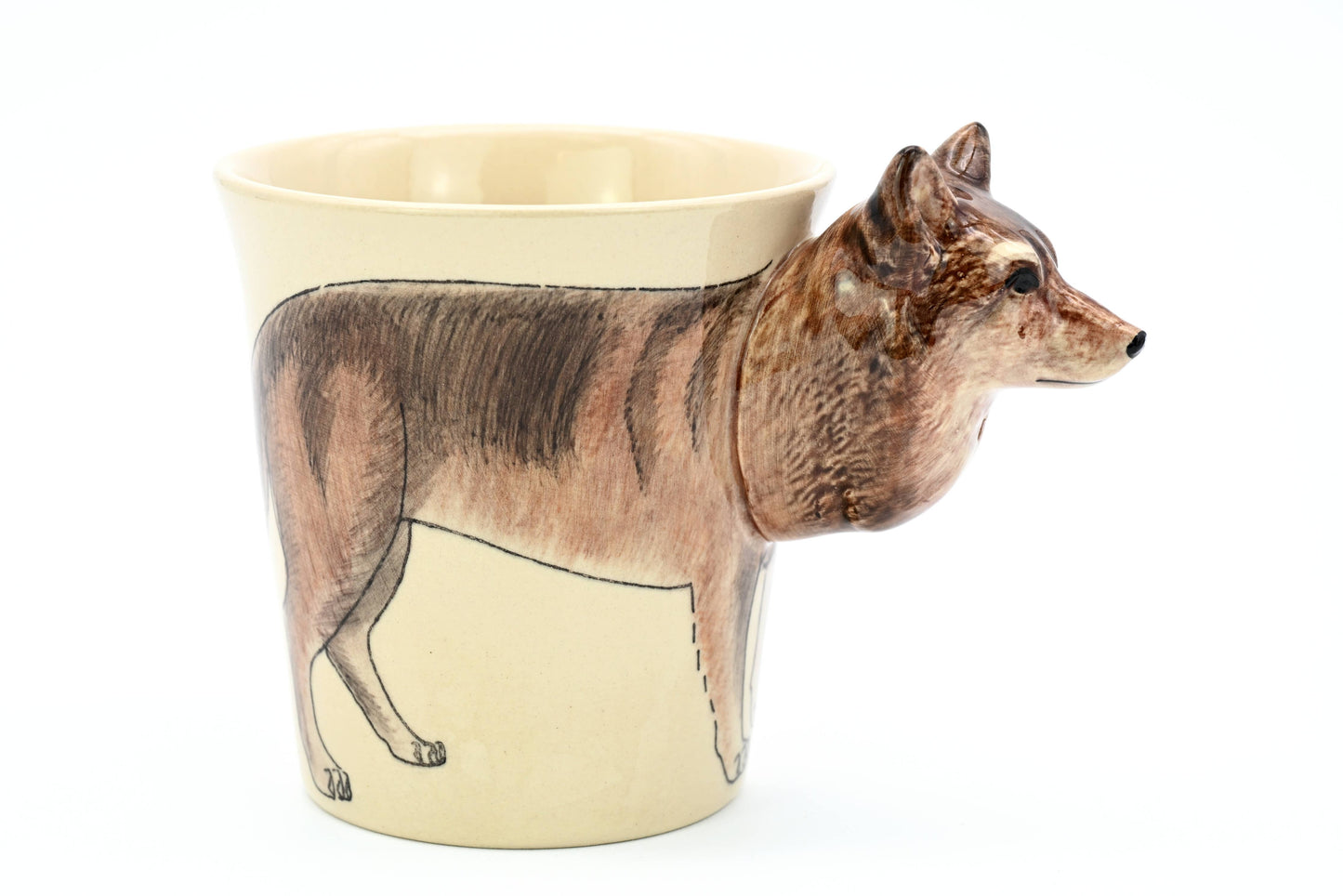 Wolf mug