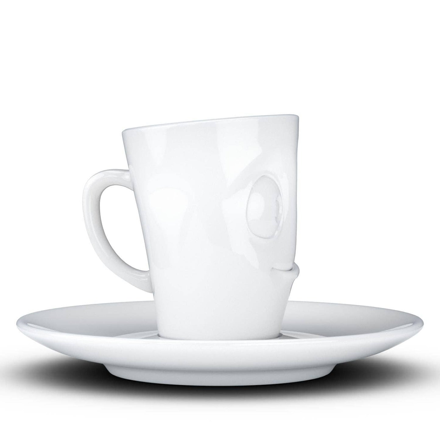 Tasty Face Espresso Cup with Saucer