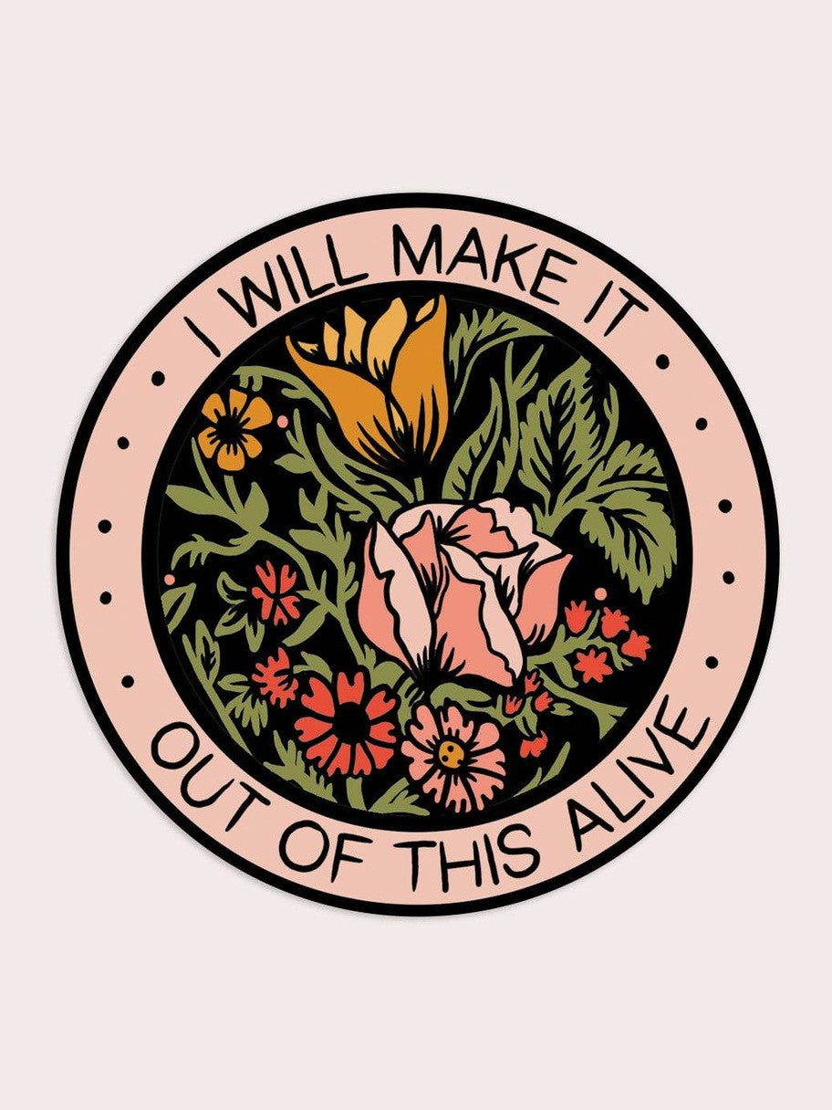 Alive Vinyl Sticker