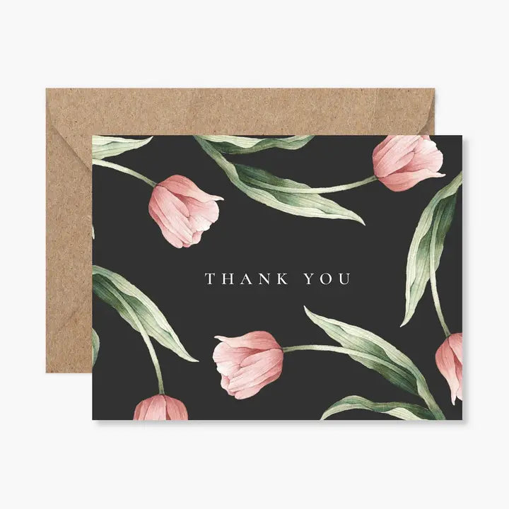 Thank You Tulips Card