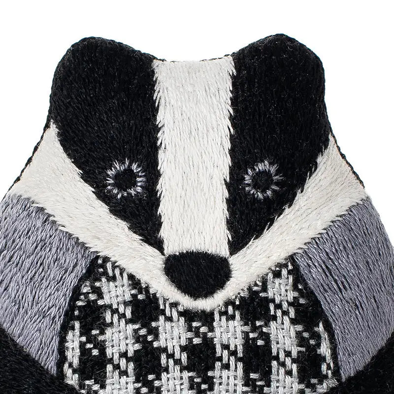 Badger - Embroidery Kit