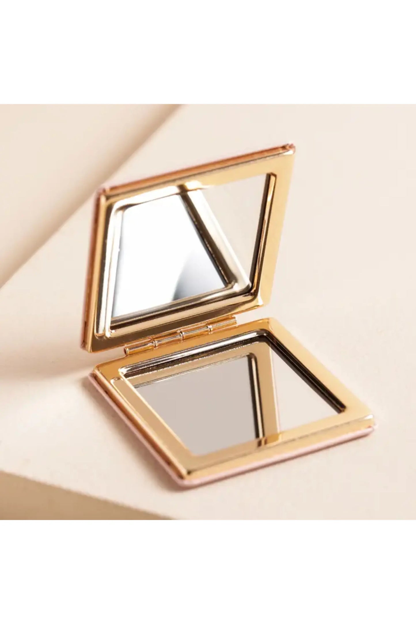 Pink Shells Compact Mirror