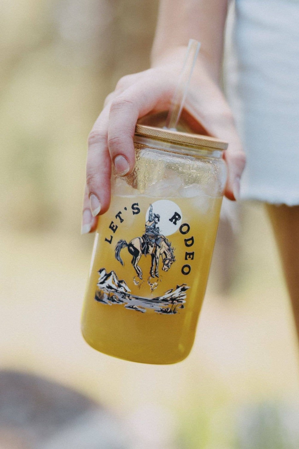 Glass Tumbler | Let's Rodeo