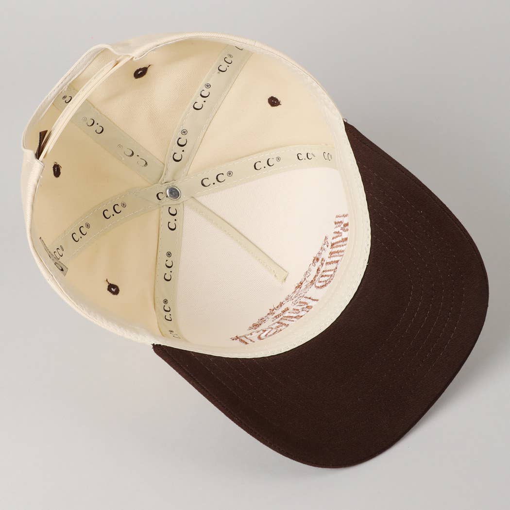 Messy Hair Wild West Cowgirl Club Embroidery Hat