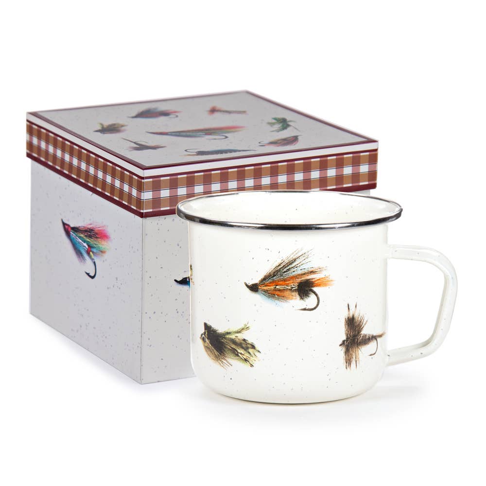 Fishing Fly Grande Mug Gift Set