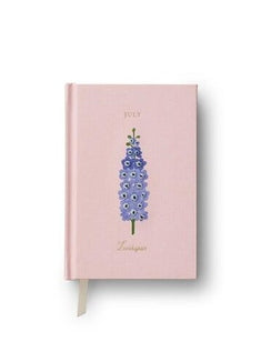 Birth Month Mini Embroidered Journal - July