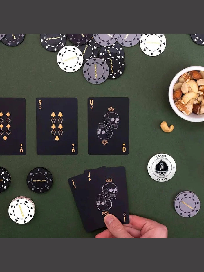 Iron & Glory - Dead Man's Hand Poker Set