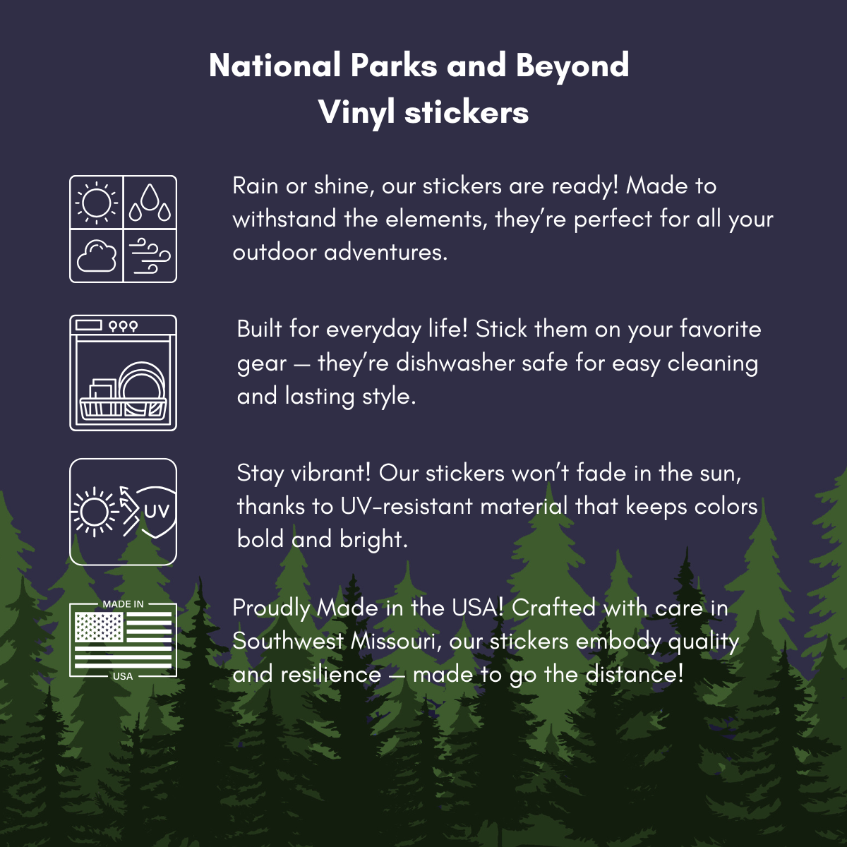 Take Time To Log Off Camping Sticker