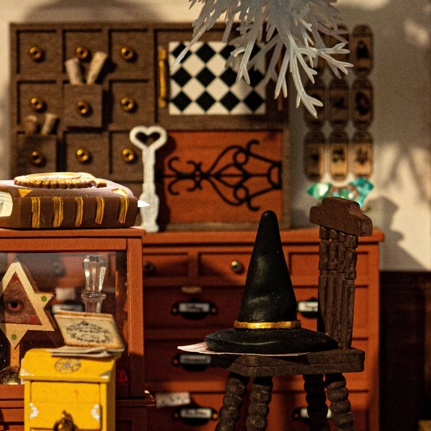 DIY Miniature Model Kit: Kiki's Magic Emporium