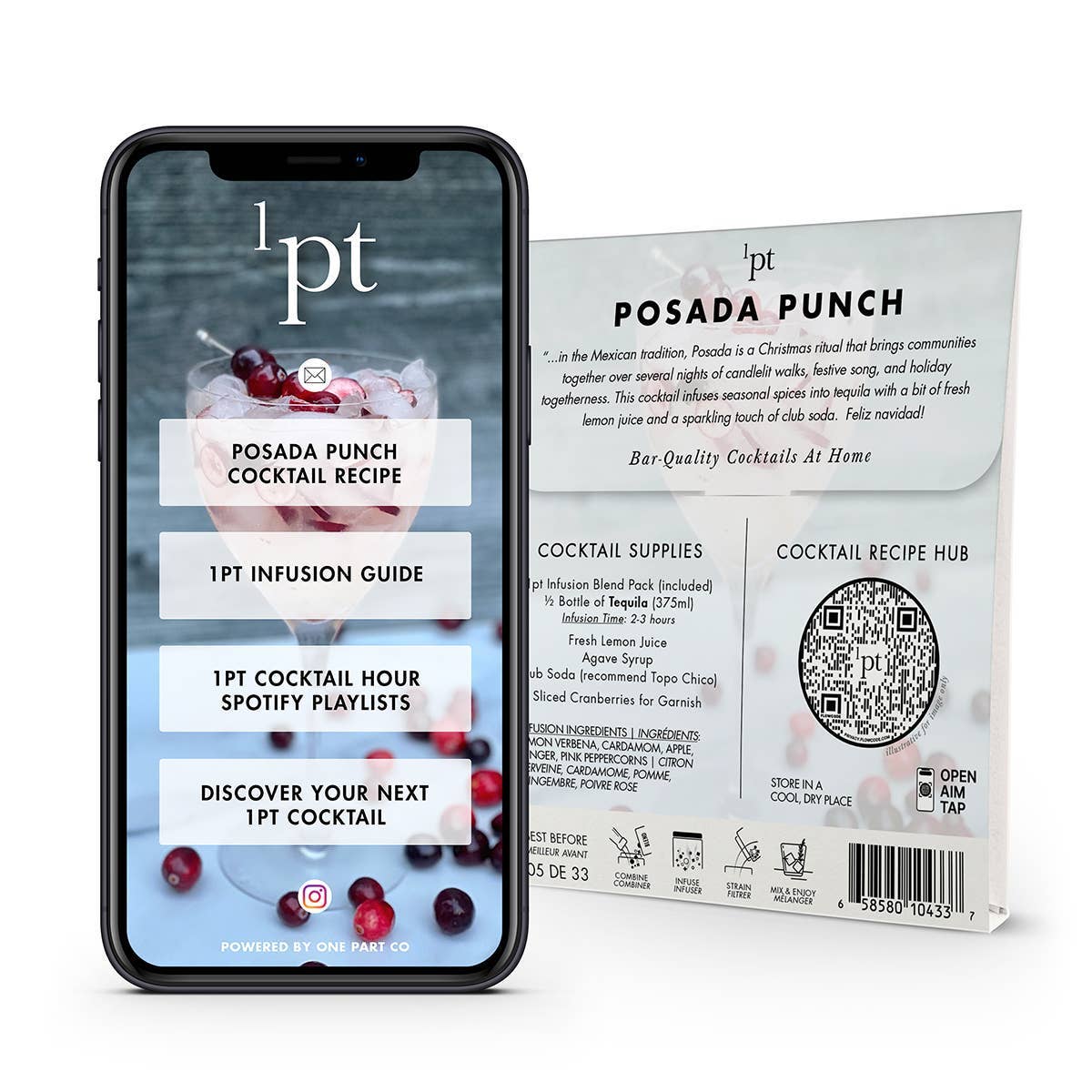1pt Posada Punch Cocktail Pack