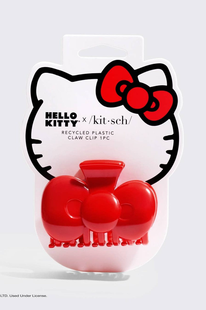 Hello Kitty x Kitsch Recycled Plastic Bow Shape Claw Clip