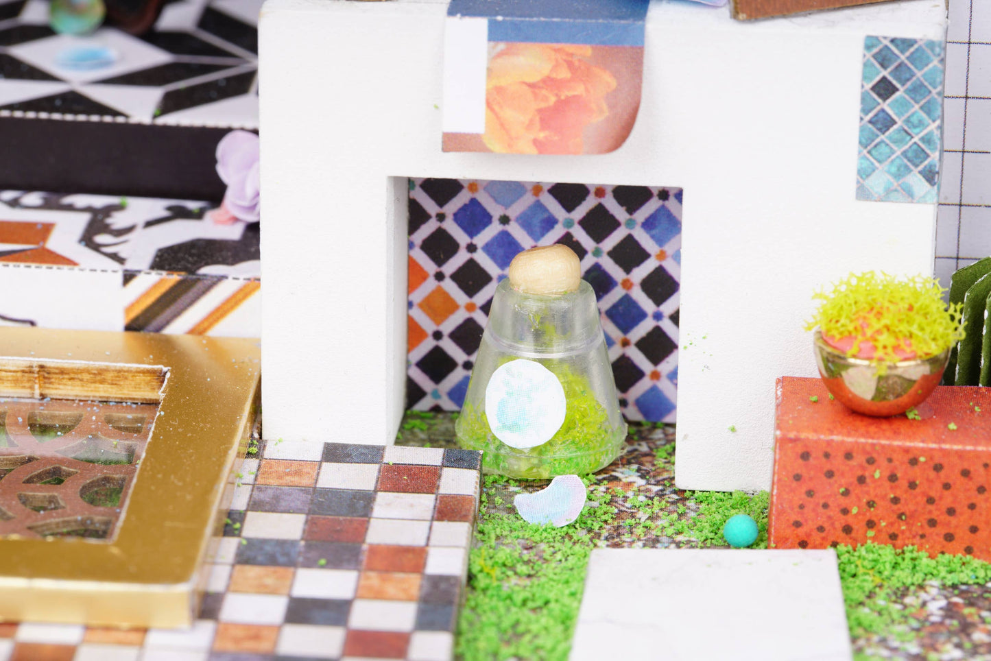 DIY Miniature Model Kit: Lily's Porch