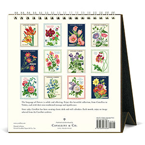 Desk Calendar | Language of Flowers