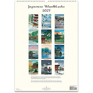 Wall Calendar | Japanese Woodblocks