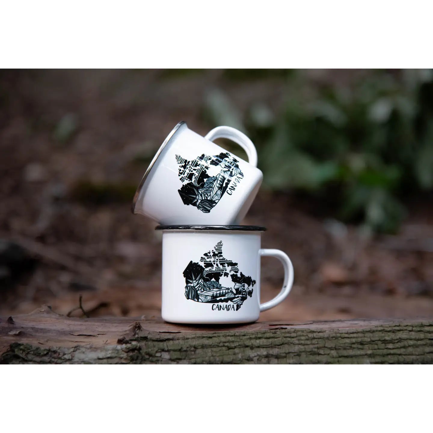 Canada, Camping Mug | Black