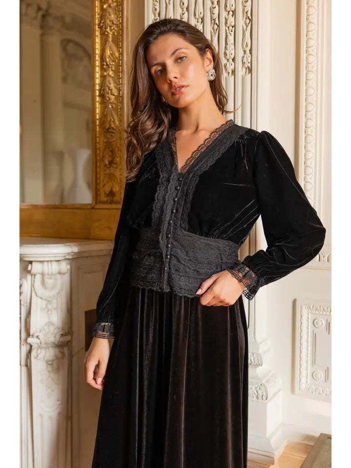Alizée Velvet Skirt