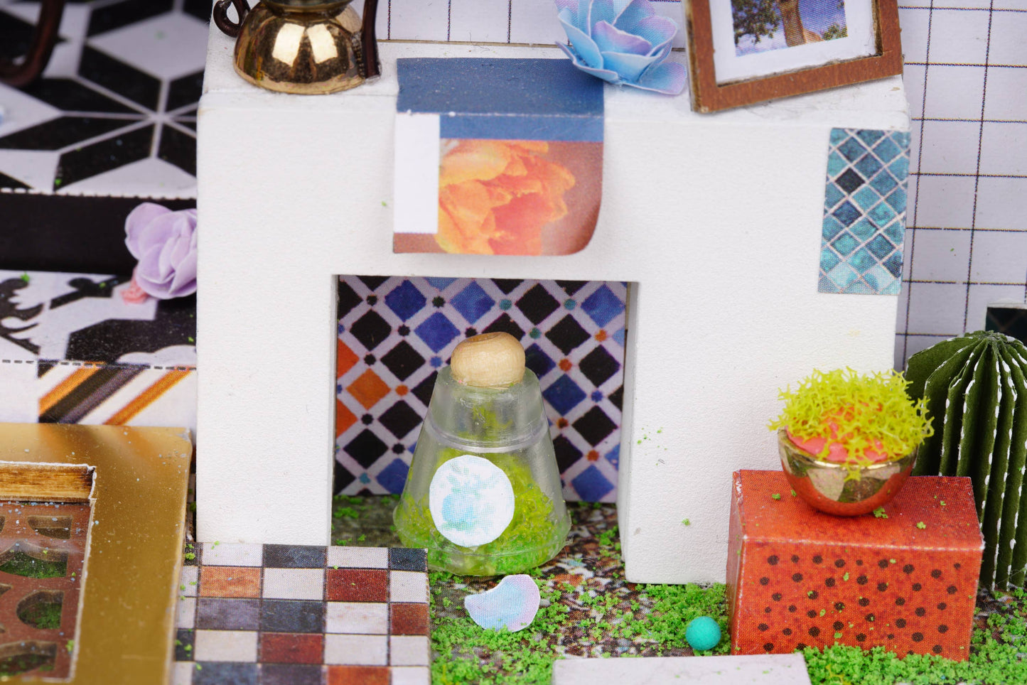 DIY Miniature Model Kit: Lily's Porch