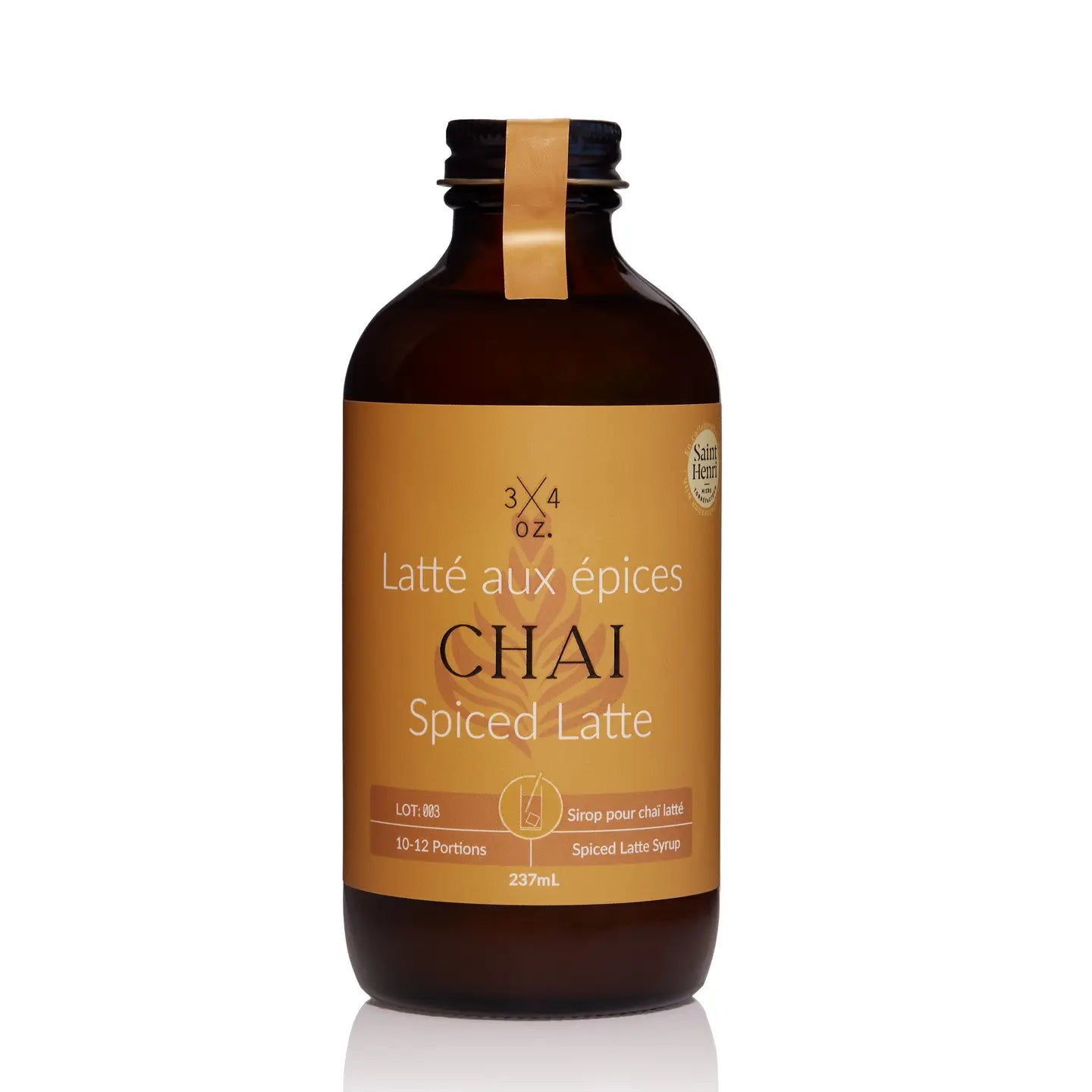 Chai Spiced Latte Syrup 237ml