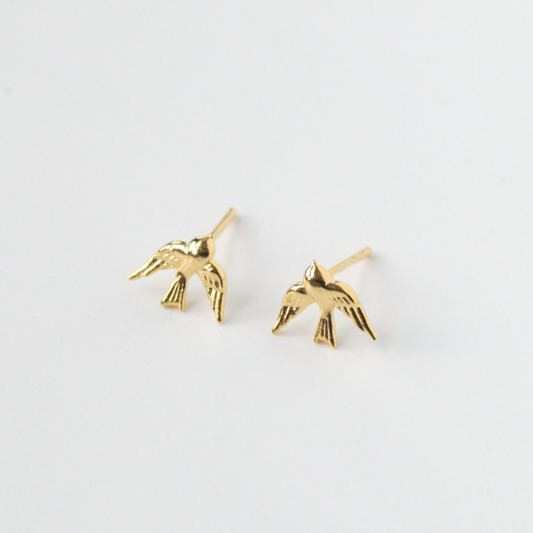 Swallow Stud Earring