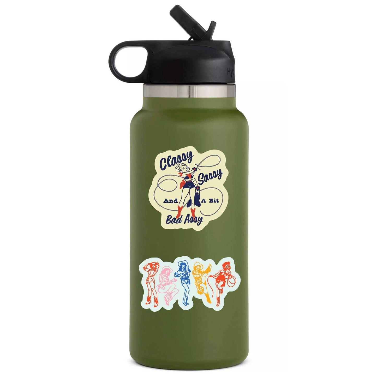 Sassy Swear Cowgirl Western High Quality Vinyl Sticker