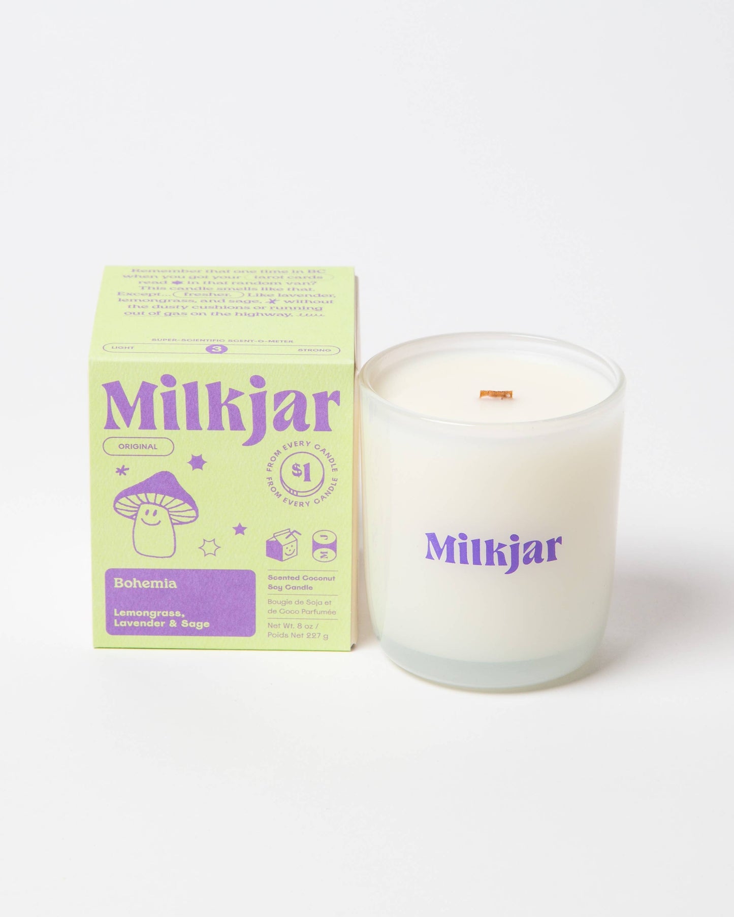 Bohemia | 8oz Coconut Soy Candle