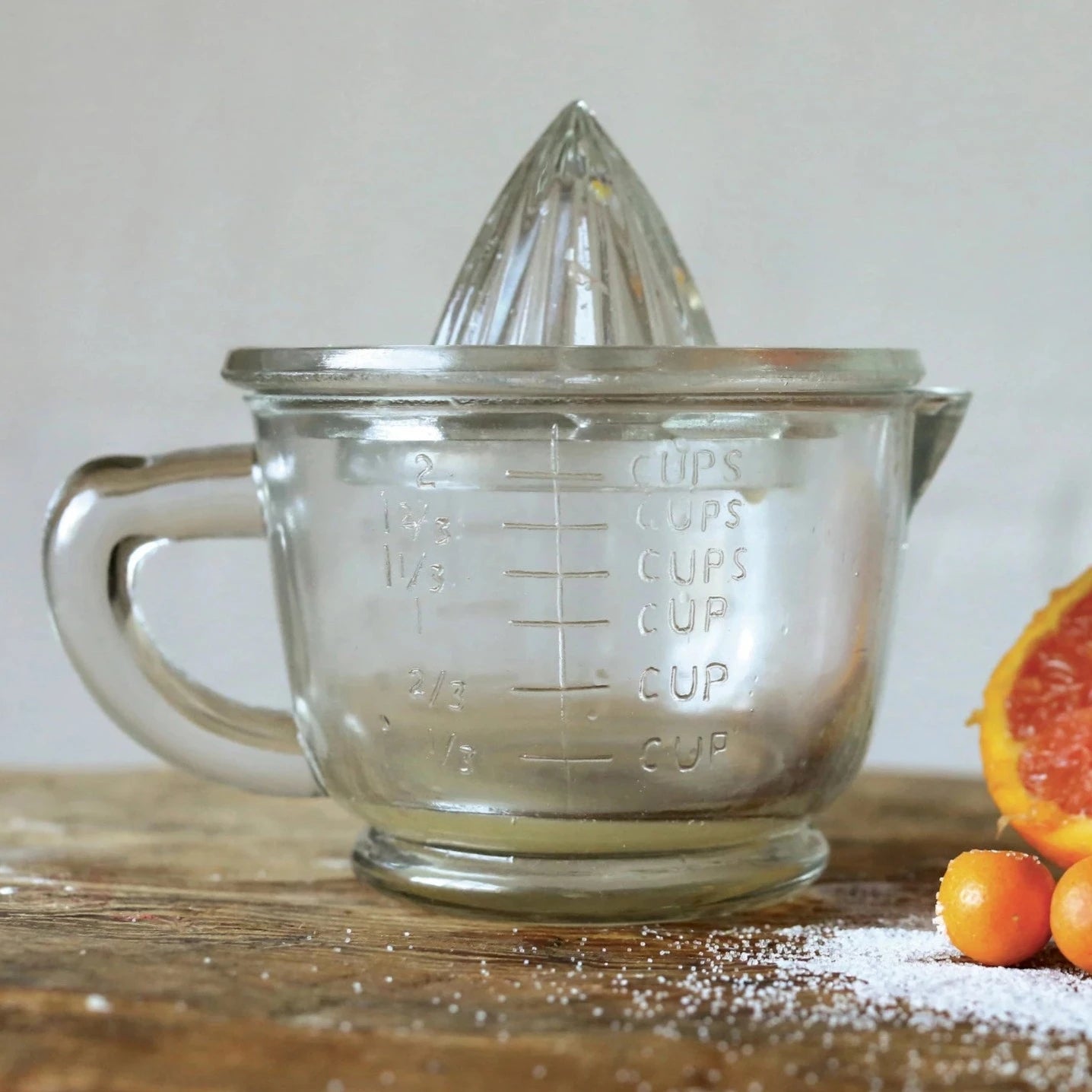 Pressed Glass Juicer