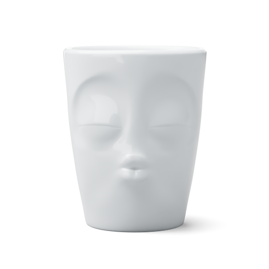 Kissing Face Mug with Handle | 11 oz